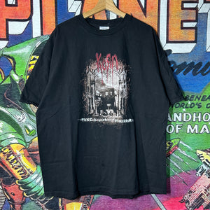 Y2K KoRn ‘Take a Look in the Mirror’ Band Tee Size 2XL