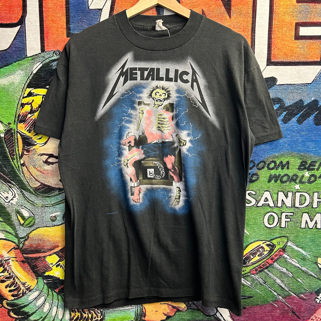 Vintage 80’s Metallica Band Tee Size Size Medium
