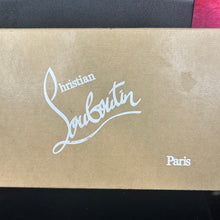 Load image into Gallery viewer, Christian Louboutin Louis Junior Spike Red Bottom Sneakers Dark Blue Size 13
