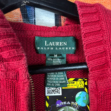 Load image into Gallery viewer, Y2K Polo Ralph Lauren Knit Hoodie Size Medium
