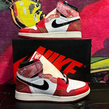 Load image into Gallery viewer, Brand New Air Jordan 1 Spider Man Across the Spider Verse Size 7
