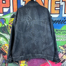 Load image into Gallery viewer, Givenchy men&#39;s tonal Dragon-Print Denim Jacket
