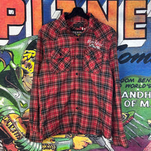 Load image into Gallery viewer, In The Attic ‘Swallow Pride’ Flannel Shirt Size Large
