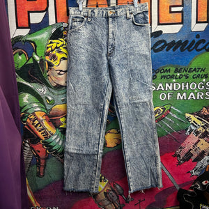 Vintage 80’s Acid Wash Jeans Size 32”