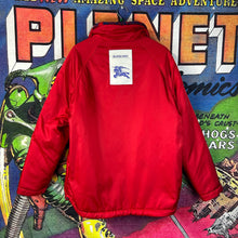 Load image into Gallery viewer, Burberry Reversible Rose Fleece Jacket Size 46 / Large
