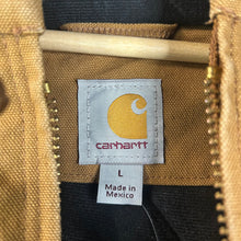 Load image into Gallery viewer, Carhartt Khaki Hooded Jacket Size Large
