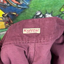 Load image into Gallery viewer, Kapital Corduroy Cargo Pants Size 30”
