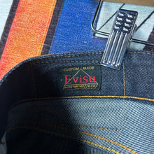 Load image into Gallery viewer, Evisu Painted Yellow Seagull Selvedge Denim Size 32”
