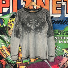Load image into Gallery viewer, Y2K Affliction Reversible L/S Tee Size S
