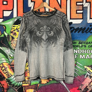 Y2K Affliction Reversible L/S Tee Size S