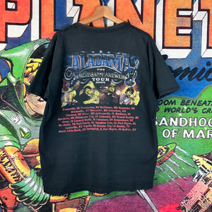 Y2K 2004 Alabama American Farewell Tour Band Tee Size XL