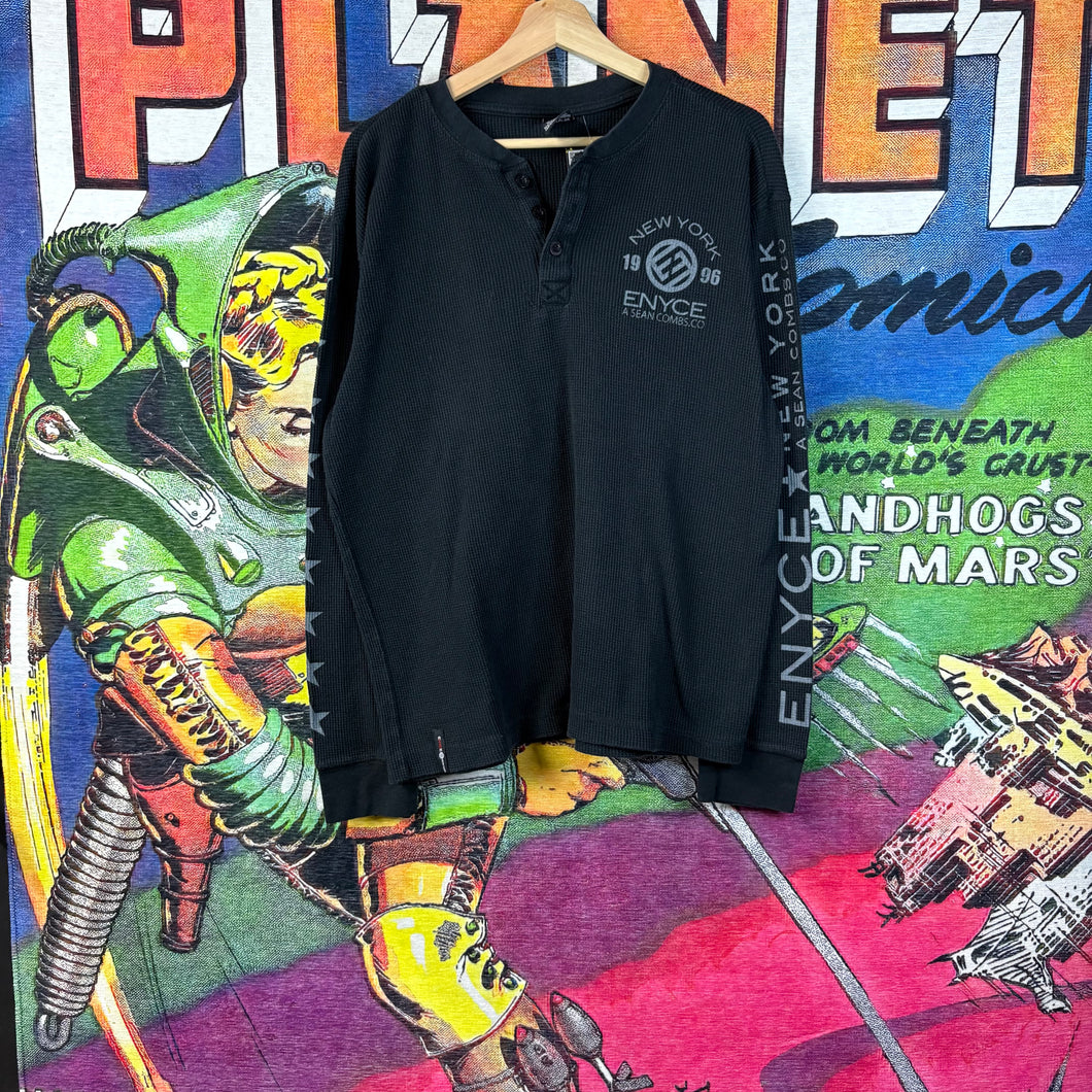 Y2K Enyce Thermal Long Sleeve Size XL