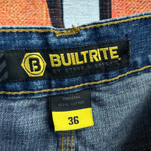 Load image into Gallery viewer, Y2K BuiltRite Wide Leg Baggy Jorts Size 36
