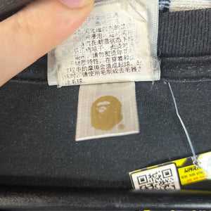 Bape Blue ABC Ape Head Tee Size Medium