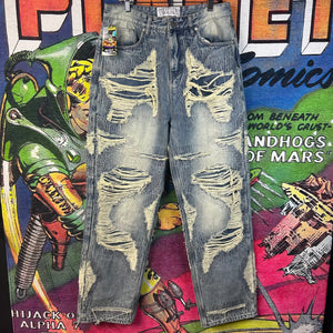 Vale Distressed Denim Size 32”