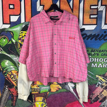 Load image into Gallery viewer, GV Gallery Raspberry Hills Pink Thermal Flannel Size XL
