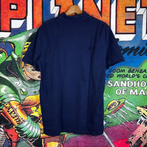 Polo by Ralph Lauren Navy/Red embroidered flag logo shirt