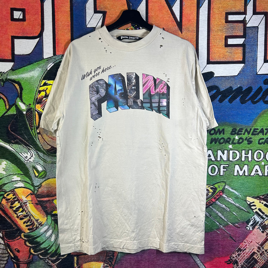 Palm Angels Palm Sign Tee Size Medium