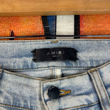 Load image into Gallery viewer, Amiri Bleached Crystal Gradient Jeans Size 31”
