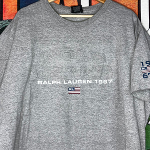 Vintage 90s/00s Polo Jeans Logo Tee Size 2XL