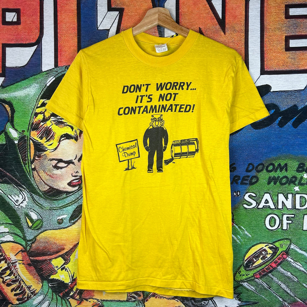 Vintage 80s Chemical Dump Tee Size Medium