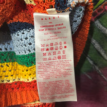 Load image into Gallery viewer, Marni No Vacancy Inn Crochet Striped Cardigan Size XL
