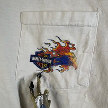 Load image into Gallery viewer, Y2K Harley-Davidson Flames Orem, Utah Tee Size Large

