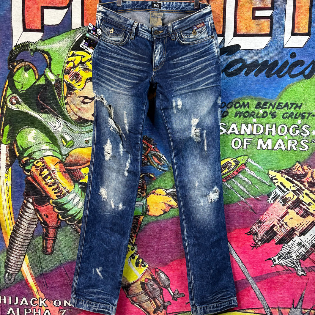 Y2K Dolce & Gabbana Distressed Size 30