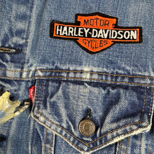 Load image into Gallery viewer, Vintage 80s Harley Davidson Levi's Denim Vest Size Small
