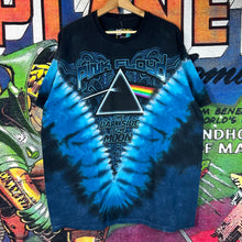 Load image into Gallery viewer, Pink Floyd Liquid Blue Tie Dye Tee Size XL
