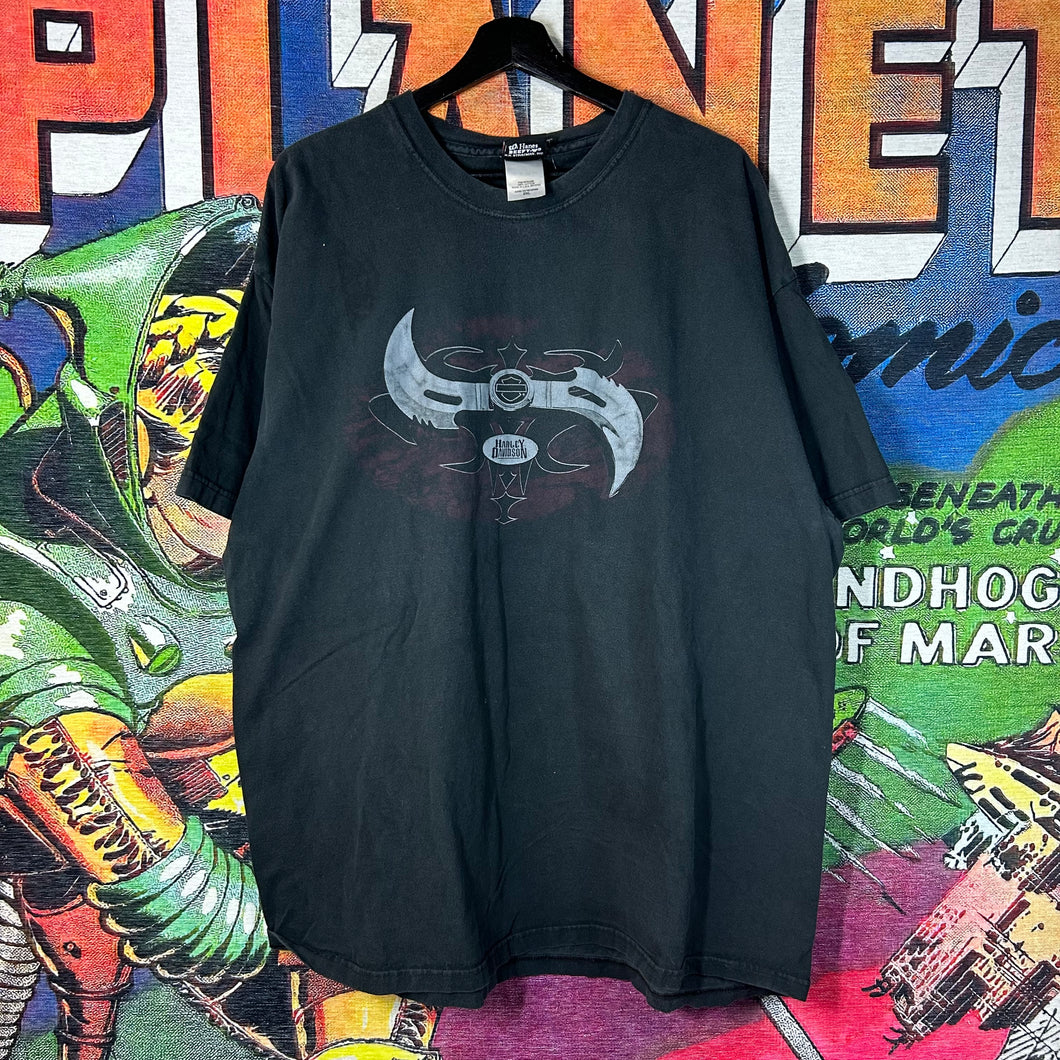 Y2K Harley Davidson Wenatchee, WA Tee Size 2XL