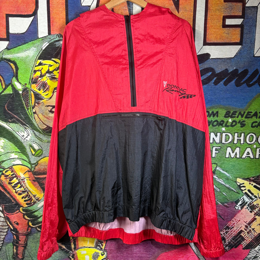 Y2K Pontiac Racing Windbreaker Jacket Size 2XL