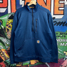 Load image into Gallery viewer, Carhartt Quarter Zip Relaxed Fit Carhartt Force Jacket Size Medium
