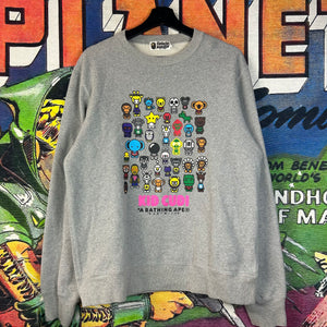 Bape Kid Cudi Baby Milo Sweatshirt Size Large