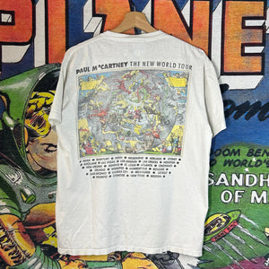 Vintage 90s ‘93 Paul McCartney Tour Tee Size Large