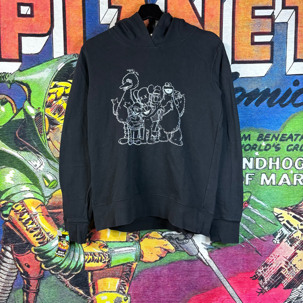 Kaws X Uniqlo X Sesame Street Hoodie Size Small