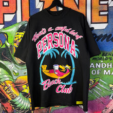 Load image into Gallery viewer, Awful Lot Of Cough Syrup x Persona Beach Club Tee Shirt Size Large

