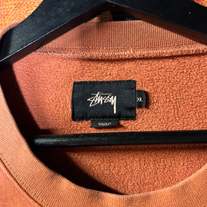 Stüssy ‘First Annual’ Embroidered Sweatshirt Size XL