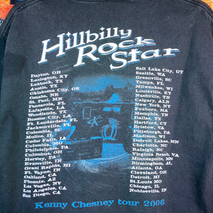 Vintage 90s Kenny Chesney K Clive Hillbilly Rockstar Tour Tee Size M