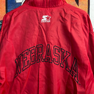 Vintage 90’s Nebraska Huskies Starter Pullover Size Medium