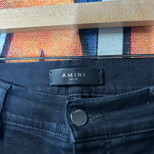 Load image into Gallery viewer, Amiri MX 1 Patch Skinny Jeans Size 34”
