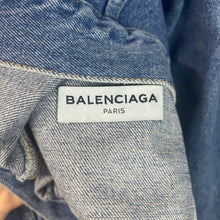 Load image into Gallery viewer, Balenciaga Blue Denim Jacket Size 36 / XS
