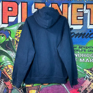Supreme Text Rib Hoodie Size Large