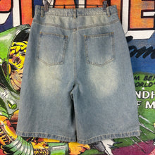 Load image into Gallery viewer, Vale Forever “Valley Dreams” Denim Jorts Size 30&quot;
