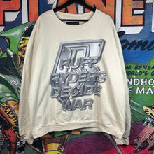 Load image into Gallery viewer, Who Decides War ‘Ruff Riders’ Sweatshirt Size Large
