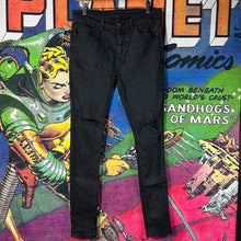 Load image into Gallery viewer, Ksubi Black Skinny Jeans Size 34”
