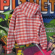 Load image into Gallery viewer, Stolen Arts Red Laundry Bag Sequin Hoodie Size Small
