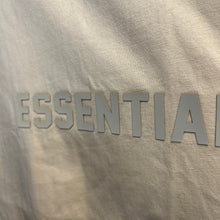 Load image into Gallery viewer, Brand New Essentials Fear Of God Rubberized Logo Light Tuscan Tee Size Large
