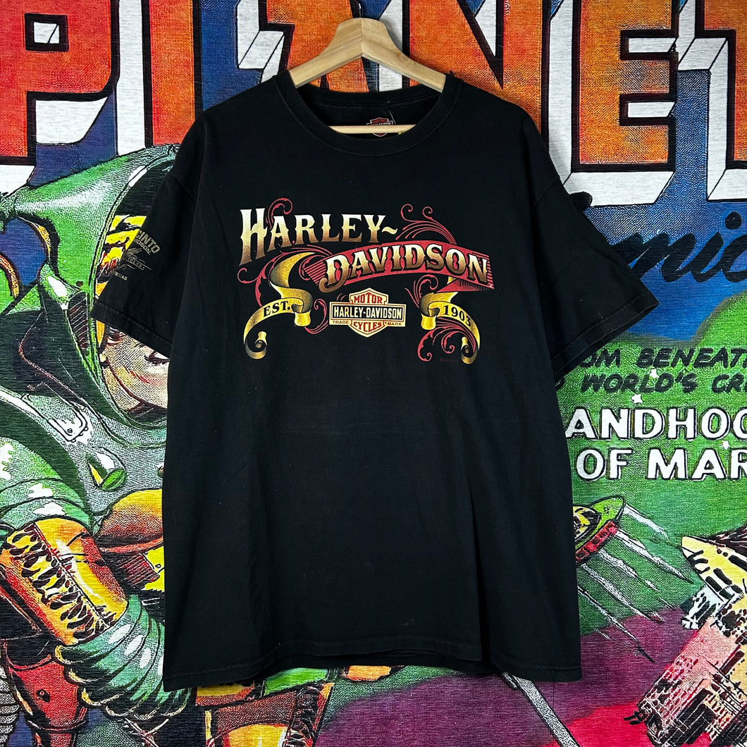 Harley Davidson 2010 Tee Size Large