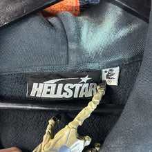 Load image into Gallery viewer, Hellstar ‘Marble Paradise’ Distressed Hoodie Size Small
